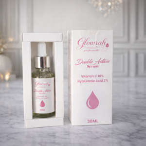 Home glowrah double action serum 30ml
